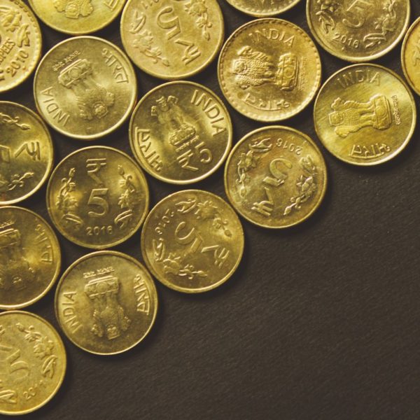 Row of coins