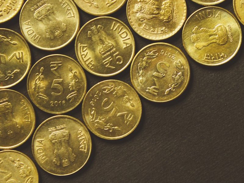 Row of coins