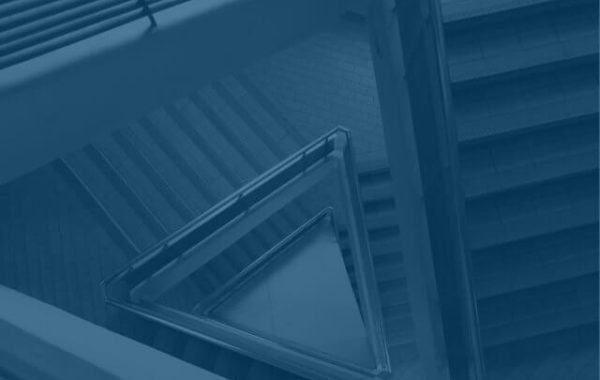 Triangular stairwell
