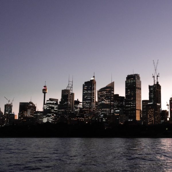 Sydney at dusk